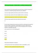 FS Exam Practice -With 100&percnt; verified solutions-2024