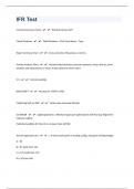 IFR 64 Test Questions And Answers