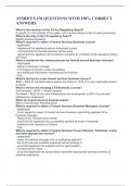 AFSRB EXAM QUESTIONS WITH 100&percnt; CORRECT ANSWERS&period;