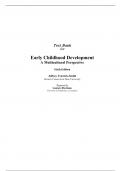 Test Bank Early Childhood Development: A Multicultural Perspective (6th Edition)  Jeffrey Trawick-Smith