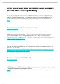 NERC BOOK QUIZ REAL QUESTIONS AND ANSWERS LATEST UPDATE 2024 &lbrace;VERIFIED&rcub; 
