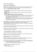 Samenvatting Edumundo Procesmanagement -  Procesmanagement