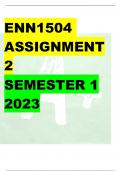 ENN1504 ASSIGNMENT 2 SEMESTER 1 2023 