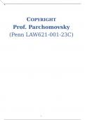 Outline copyright course Penn Carey Law 2023