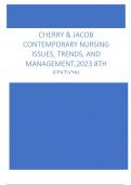 CHERRY & JACOB CONTEMPORARY NURSING ISSUES, TRENDS, AND MANAGEMENT, 8TH EDITION (3)