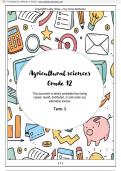 Agricultural sciences Summary Grade 12   : Term 3
