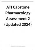 ATI Capstone Pharmacology Assessment 2 (Updated 2024)