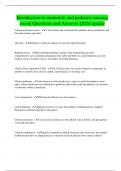 Introduction to maternity and pediatric nursing exam&vert; Questions and Answers &vert;2024 update