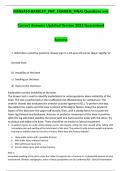 MSN5410-BARKLEY DRT barkley-drt-answer-sheet-1 Questions and Correct Answers Updated Version 2023