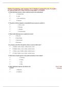 NCCT Medical Assistant Practice Exam Quiz Q&A PASS WITH YOUR FIRST ATTEMPT