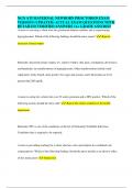 NGN ATI MATERNAL NEWBORN PROCTORED EXAM VERSION &lpar;UPDATED&rpar; ACTUAL EXAM QUESTIONS WITH DETAILED VERIFIED ANSWERS &sol;A&plus; GRADE ASSURED
