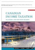 TEST BANK for Canadian Income Taxation Planning and Decision Making, 25th Edition by William Buckwold, Joan  Kitunen, Matthew Roman, Abraham