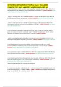 ATI FUNDAMENTALS PROCTOR Test EXAM 2023&sol;2024 70QUESTIONS AND ANSWERS LATEST 2024 RATED A&plus; 