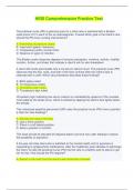 HESI Comprehension Practice Test - Questions&comma; Answers and Rationales