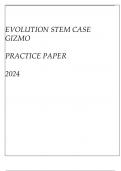 EVOLUTION STEM CASE GIZMO PRACTICE PAPER 2024&period;