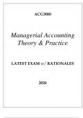 ACH3080 MANAGERIAL ACCOUNTING THEORY & PRACTICE LATEST EXAM WITH RATIONALES 2024.pdf