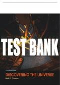 Test Bank For Discovering the Universe - Eleventh Edition ©2019 All Chapters - 9781319235475