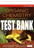 Test Bank For Organic Chemistry Digital Update - Eighth Edition ©2022 All Chapters - 9781319393915