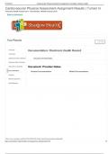 Cardiovascular Physical Assessment Assignment Results &vert; Turned In Advanced Health Assessment - Chamberlain&comma; NR509-October-2018
