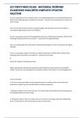 EXAM&lpar;2023-2024&rpar;WITH COMPLETE UPDATED SOLUTION