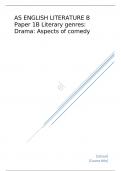 AQA AS ENGLISH LITERATURE B Paper 1B QUESTION PAPER AND MARK SCHEME JUNE 2023