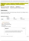 &bull;&Tab; FIN 305 Week 5 Exam 3 Requires Respondus LockDown Browser &plus; Webcam - Requires Respondus LockDown Browser &plus; Webcam