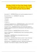 Purdue COM 114 Test Out Study Guide Actual Questions and Answers New Year Update 2024 Already Passed 100&percnt;