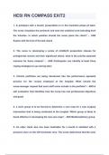 HESI RN COMPASS EXIT2 Questions & Answers 2024&lpar;A&plus;GRADED 100&percnt;VERIFIED&rpar;