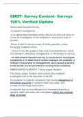 SMQT- Survey Content- Surveys 100&percnt; Verified Update