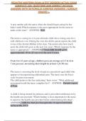 PEDIATRIC MIDTERM EXAM LATEST 20232024 ACTUAL EXAM COMPLETE 150&plus; QUESTIONS AND CORRECT DETAILED ANSWERS WITH RATIONALES &lpar;VERIFIED ANSWERS&rpar; &vert;ALREADY GRADED A&plus;