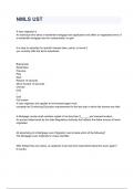 NMLS UST Final Test 2024 Questions & Verified Answers&period;