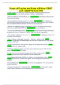 Prophecy Core Mandatory Part 3 Questions and Correct Answers Guaranteed Success