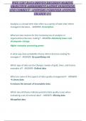 WGU C207 DATA DRIVEN DECISION MAKING OBJECTIVE ASSESSMENT LATEST QUESTIONS AND CORRECT   ANSWERS &lpar;VERIFIED ANSWERS GRADED A&plus;&rpar;