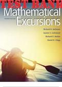 TEST BANK for Mathematical Excursions, 4th Edition by Richard Aufmann, Joanne Lockwood, Richard Nation and Daniel K. Clegg  