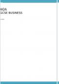 AQA       GCSE BUSINESS 8132/2 Paper 2 Influences of marketing and finance on business activity Mark scheme June 2023