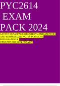 PYC2614 EXAM PACK 2024
