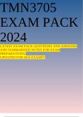 TMN3705 EXAM PACK 2024 