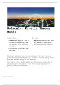 A* Summary notes for all of AQA A level Thermal Physics 
