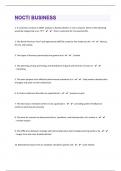 NOCTI Business 64 Questions with 100&percnt; Correct Answers &vert; Updated &vert; Guaranteed A&plus;