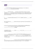 CPP 934 Questions with 100&percnt; Correct Answers &vert; Verified &vert; Updated 2024&vert;241 Pages 