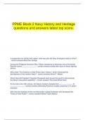   PPME Block 2 Navy History and Heritage questions and answers latest top score.