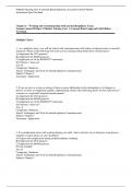 Assessment Quiz Chapter 5- Working and Communicating with an Interdisciplinary Team Pediatric Nursing Care&colon; A Concept-Based Approach&comma; 2e Luanne Linnard-Palmer Test Bank