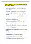 Math 210-Midterm 1 Term review exam questions with 100% Correct Answers..
