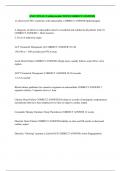 ANCC  Cardiovascular with verified answers