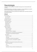 Complete samenvatting deontologie open boek examen (PO2 - sociaal werk)