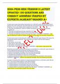 2024 Peds HESI Version 2 LATEST UPDATED 150 QUESTIONS AND CORRECT ANSWERS VERIFED BY EXPERTS|ALREADY GRADED A+