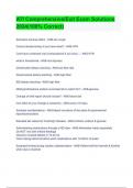 ATI Comprehensive&sol;Exit Exam Solutions 2024&lpar;100&percnt; Correct&rpar;