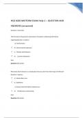 NSG6020 MIDTERM EXAM Help 2-QUESTION AND ANSWERS (answered) LATEST UPDATE