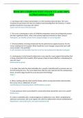 HESI RN COMPASS EXIT EXAM V2 -with 100&percnt; verified solutions-2024