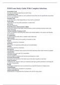 ESB Exam Study Guide With Complete Solutions&period;